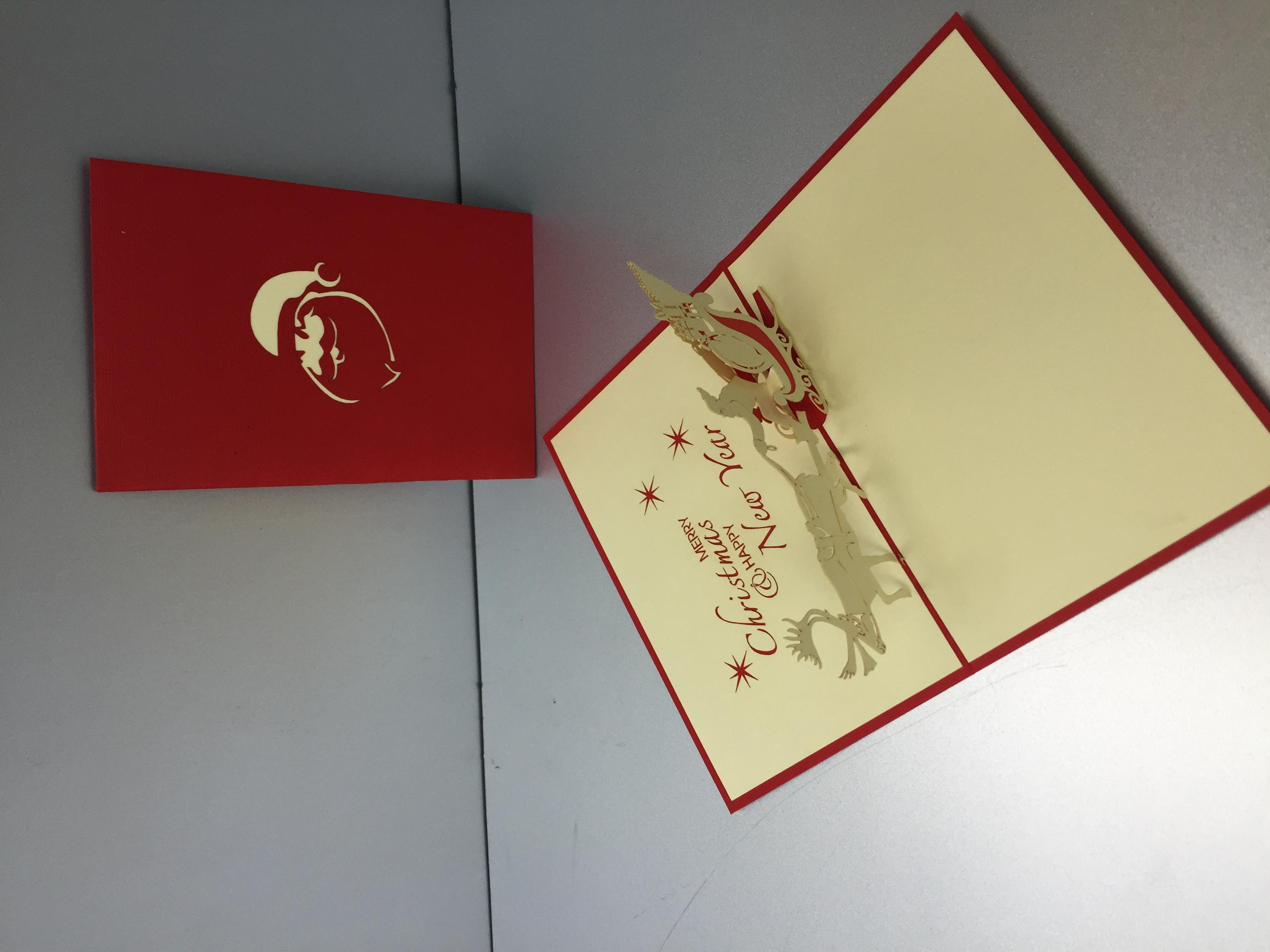 Santa 9 - Noel - 3D Card