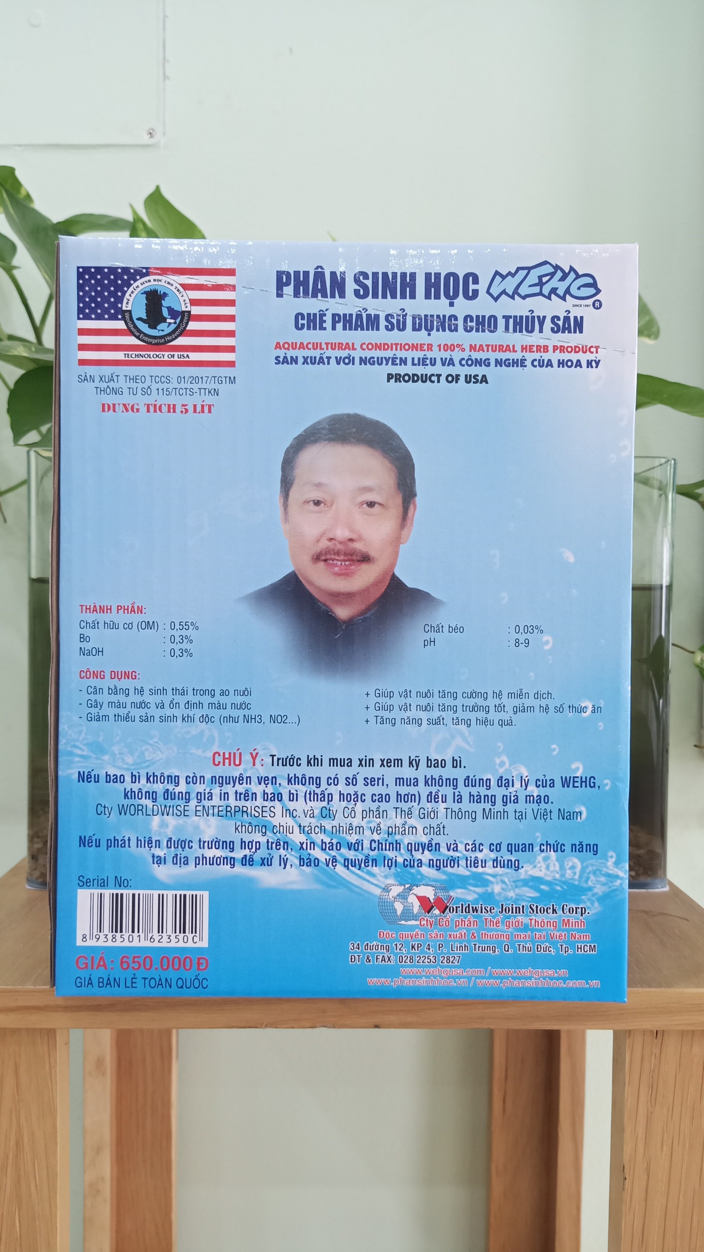 CHẾ PHẨM SINH HỌC WEHG THỦY SẢN