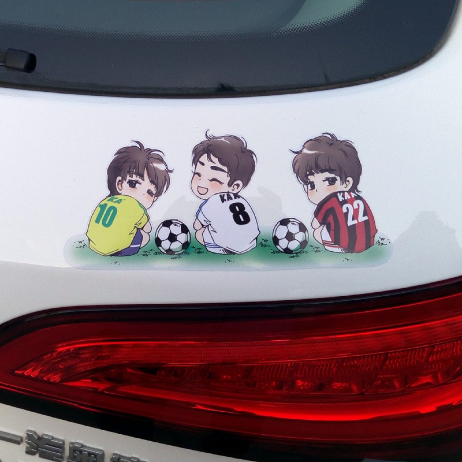 🍁𝐅𝐑𝐄𝐄𝐒𝐇𝐈𝐏🍁 Tem Decal Cầu Thủ Trang Trí Ô Tô