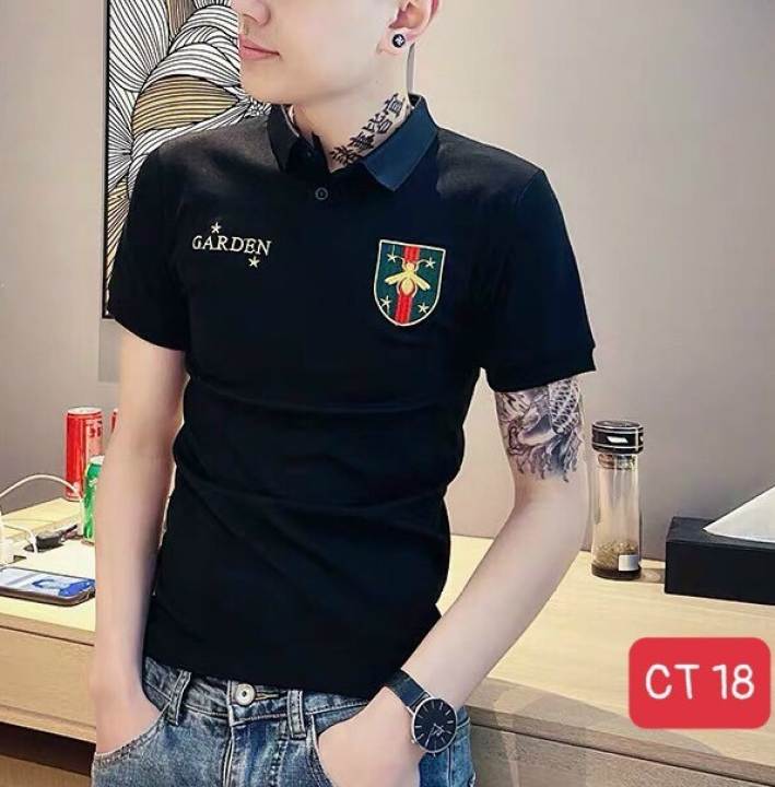 Áo thun ngắn tay có cổ nam chất cotton dày mát LOGO thêu 2 màu trắng và đen, kiểu dáng Hàn Quốc siêu đẹp, áo polo nam full size (45-78kg)… – OEM ,SKU : 251572941_VNAMZ-333845992 >>>🇻🇳 Top1Vietnam 🛒>>> lazada.vn 🇻🇳🇻🇳🇻🇳🛒🛍🛒