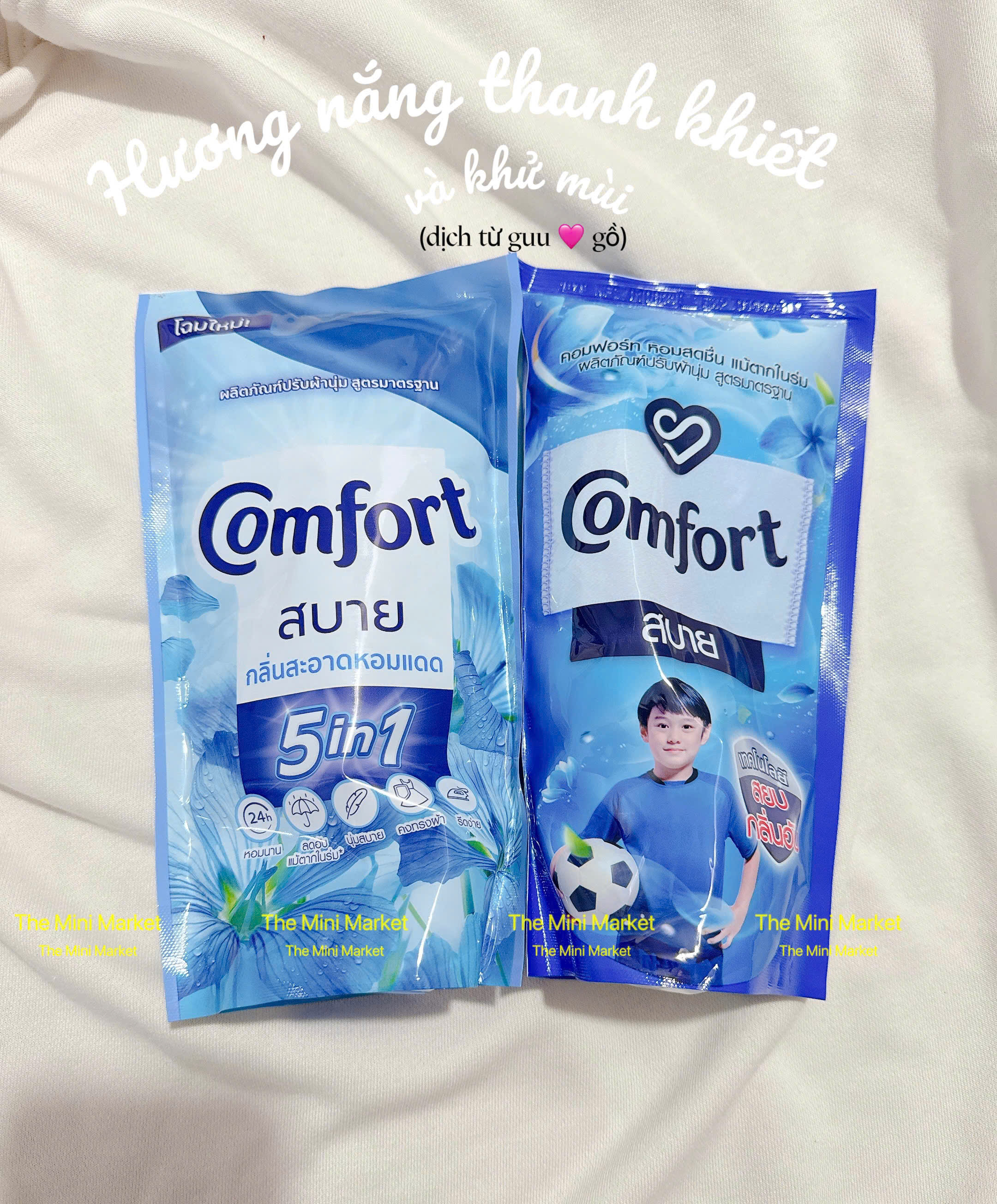 Combo 3 Bịch Nước Xả Comfort Thái Lan 500ml