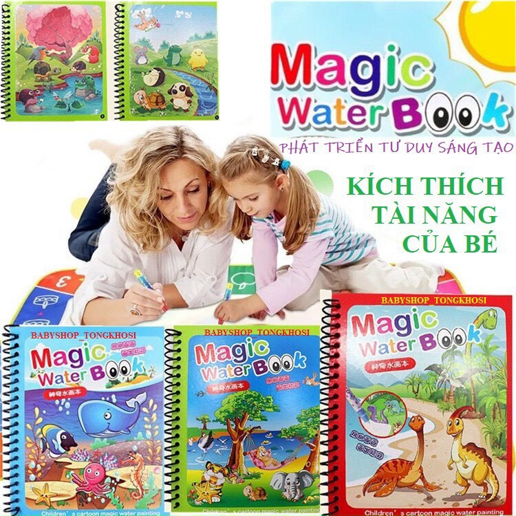 Tranh tô màu nước thần kỳ
