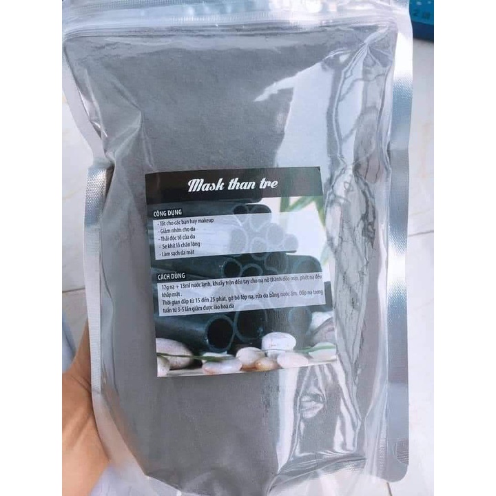 Bột than tre hoạt tính 01kg đẹp mới
