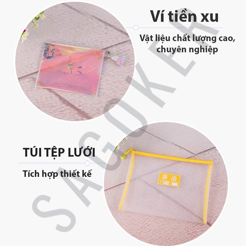 [HCM]Bộ 3 túi xách loại trong