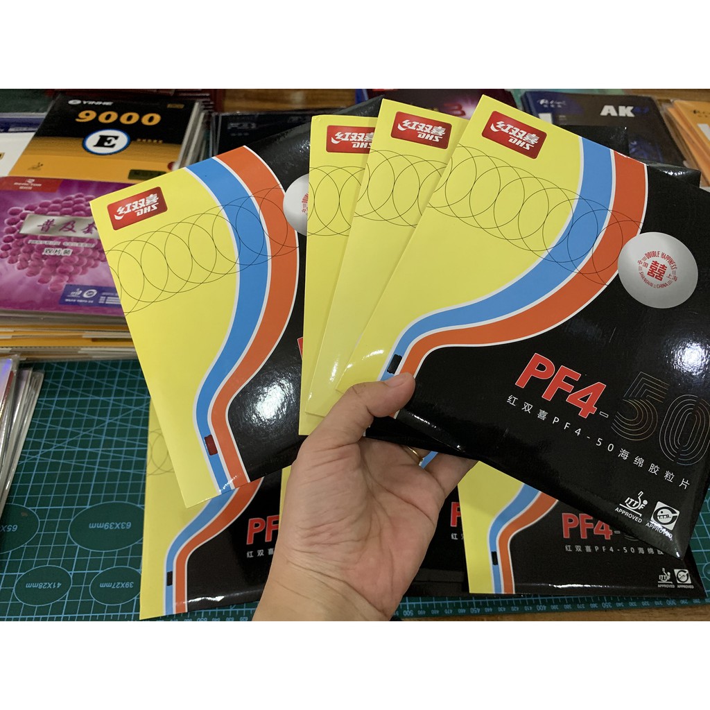 MẶT VỢT BÓNG BÀN PF4 50 [MUA HAI MẶT TẶNG KÈM KEO SỮA]