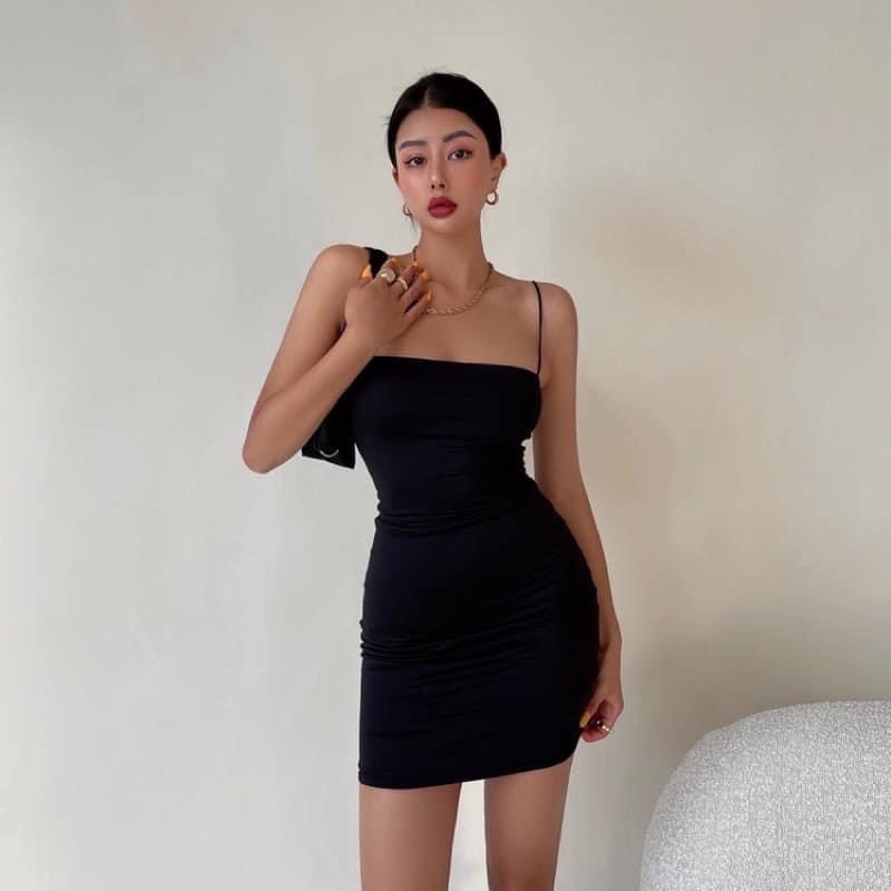 [ SIZE LỚN BIGSIZE 55Kg-100Kg ] ĐẦM BODY 2 DÂY BÚN