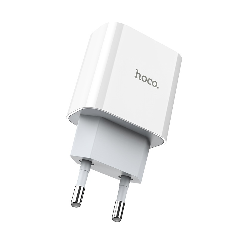 Cốc sạc nhanh Hoco C76A Plus cổng Type-C PD 20W (Trắng) - Nhat Tin Authorised Store