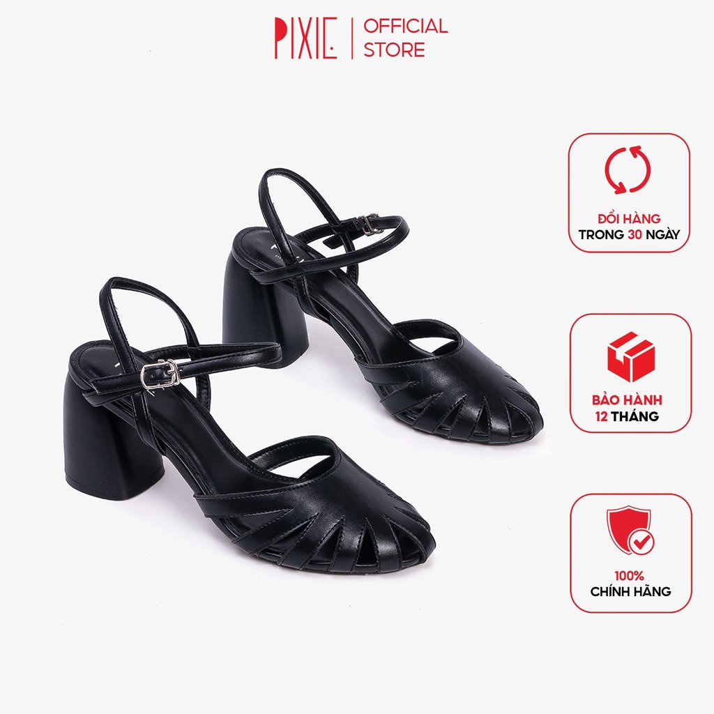 Giày Sandal Cao Gót 7cm Dáng Rọ Pixie X920