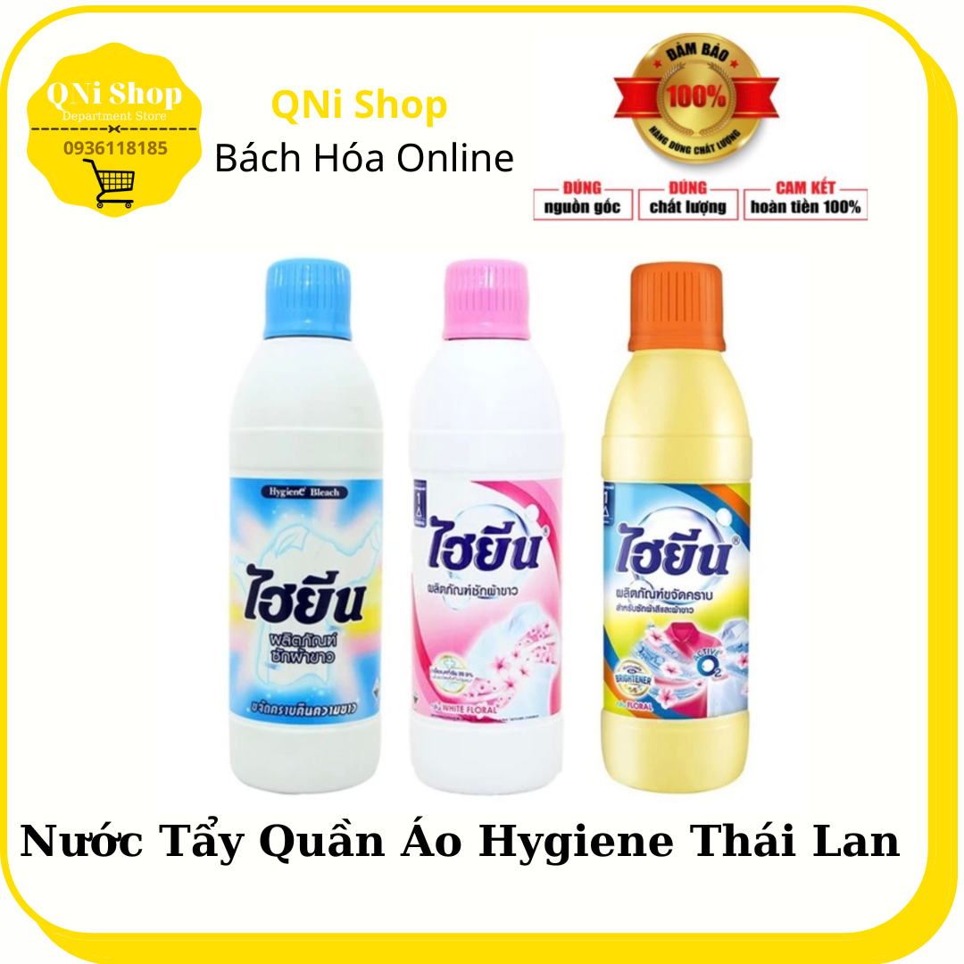 Nước Tẩy Quần Áo Hygiene Thái Lan 250ml