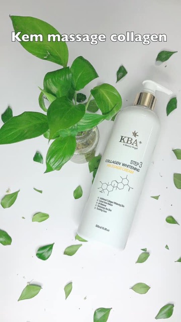 Kem Massage Trắng Da Collagen Kba