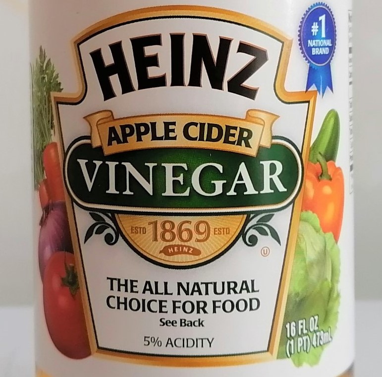 [CHAI TT 473ml] GIẤM TÁO [USA] HEINZ Apple Cider Vinegar
