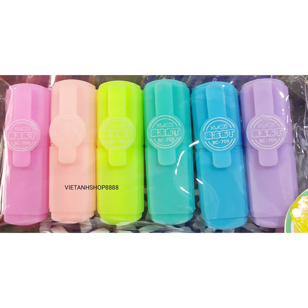 [HCM]Vỉ Bút Dạ Quang Mini BC-709