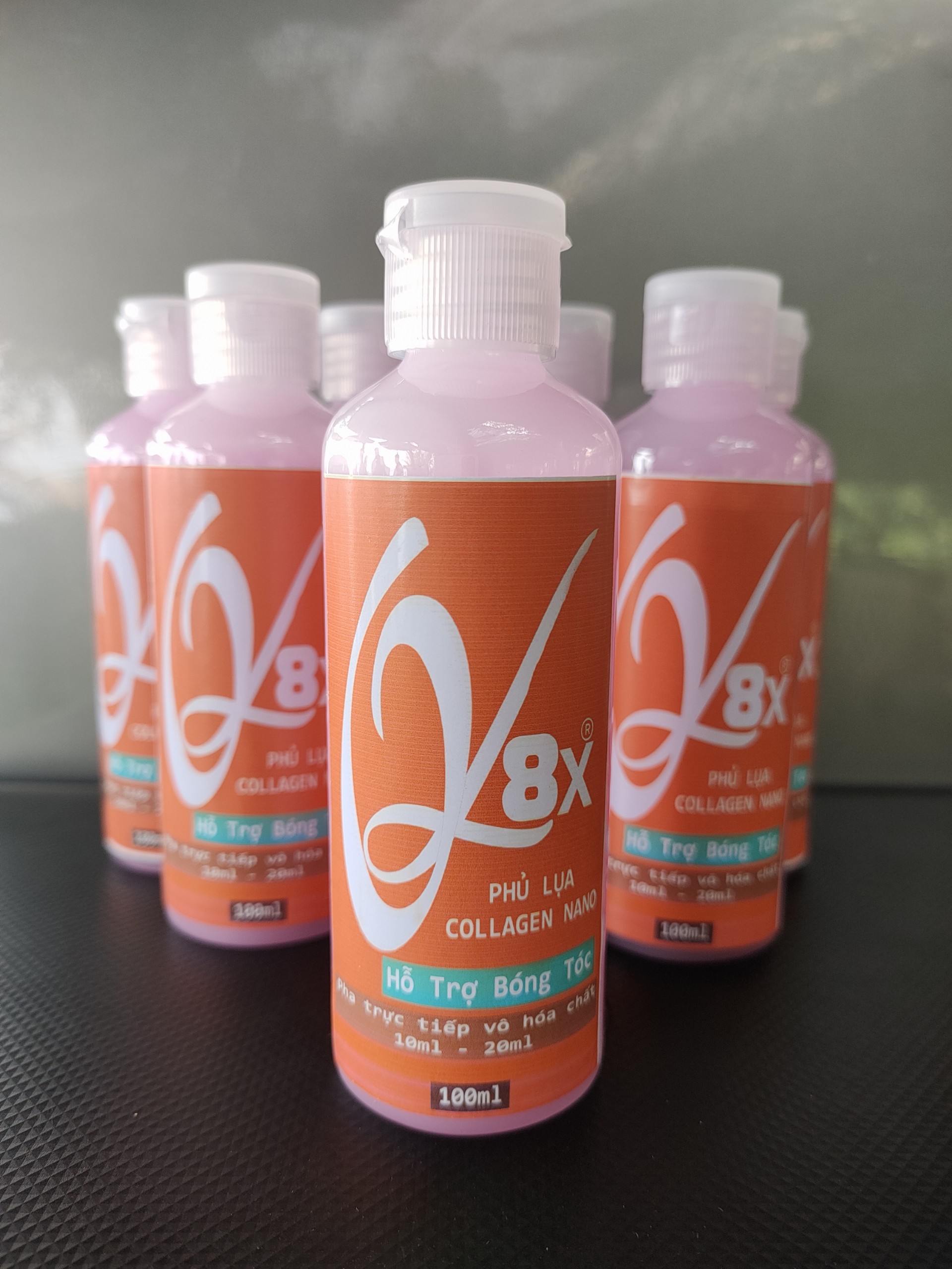 Phủ Lụa Collagen Nano QL8X 100ml (Hỗ trợ phục hồi tóc)