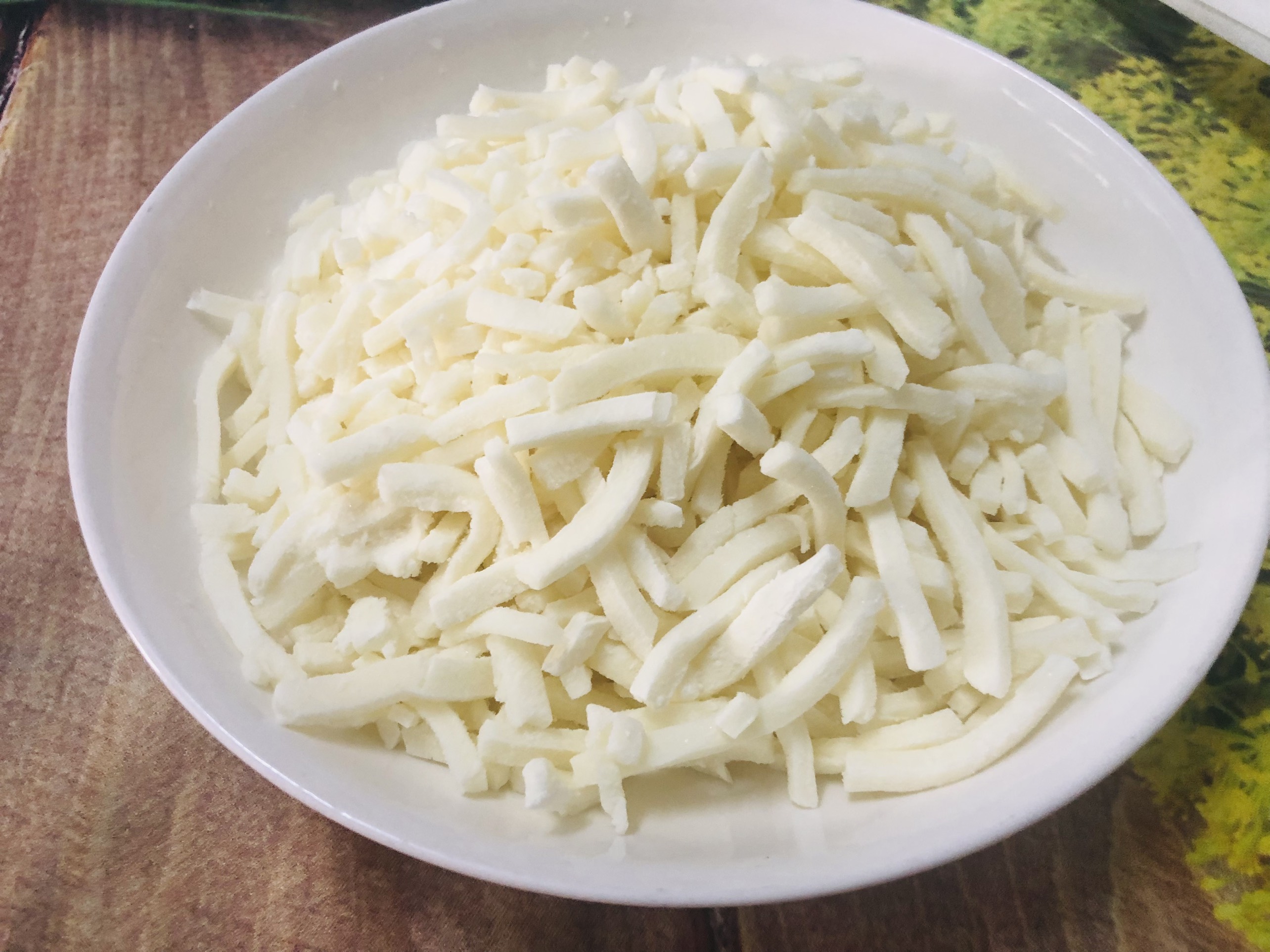 bao 1kg phô mai Mozzarella bào sợi thơm ngon