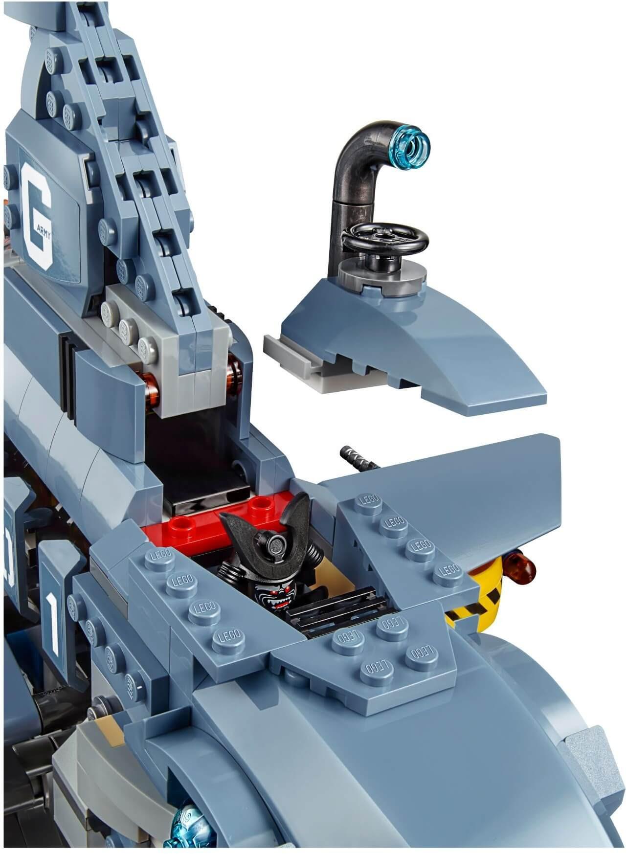 Đồ chơi lắp ráp Lego 70656 - Tàu Ngầm Cá Mập Garmadon