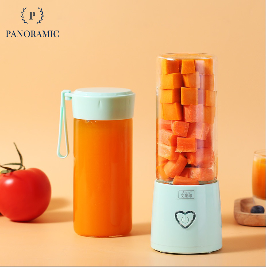 [Máy 6 dao] Máy xay sinh tố cầm tay mini sạc pin tích điện, máy sinh tố cầm tay sạc điện nhập khẩu đa năng Panoramic