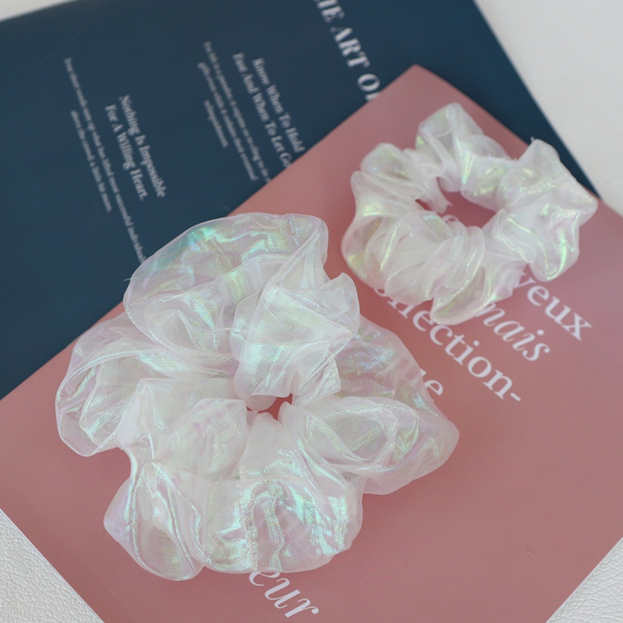 Cột Tóc Đeo Tay Scrunchies Dạ Quang - kireicos