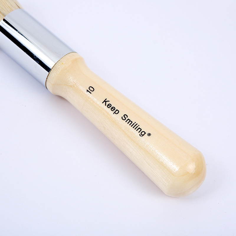 Cọ Stencil Keep Smiling - lông lợn