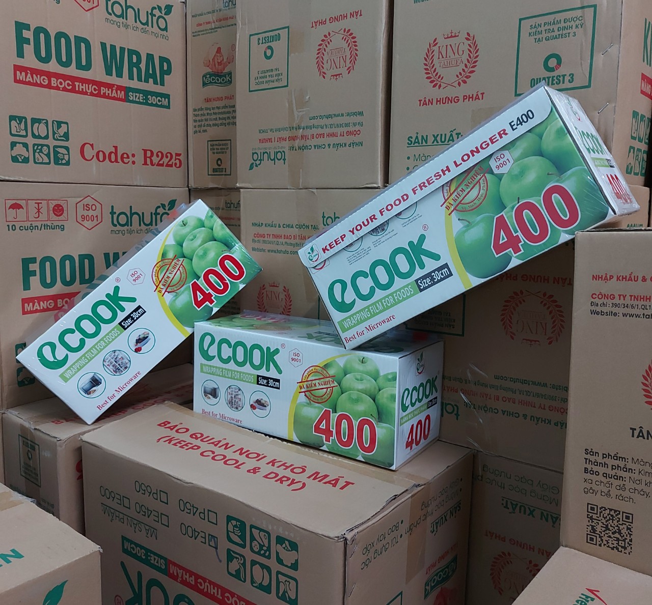 MÀNG BỌC THỰC PHẨM CAO CẤP ECOOK E400