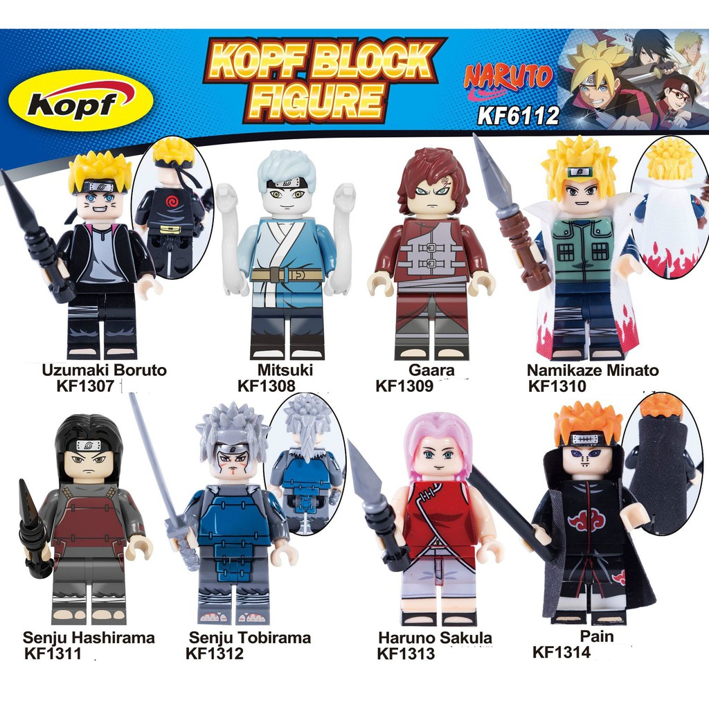 Mini các mẫu nhân trong phim hoạt hình naruto phần 2 mẫu mới ra siêu đẹp kf6112
