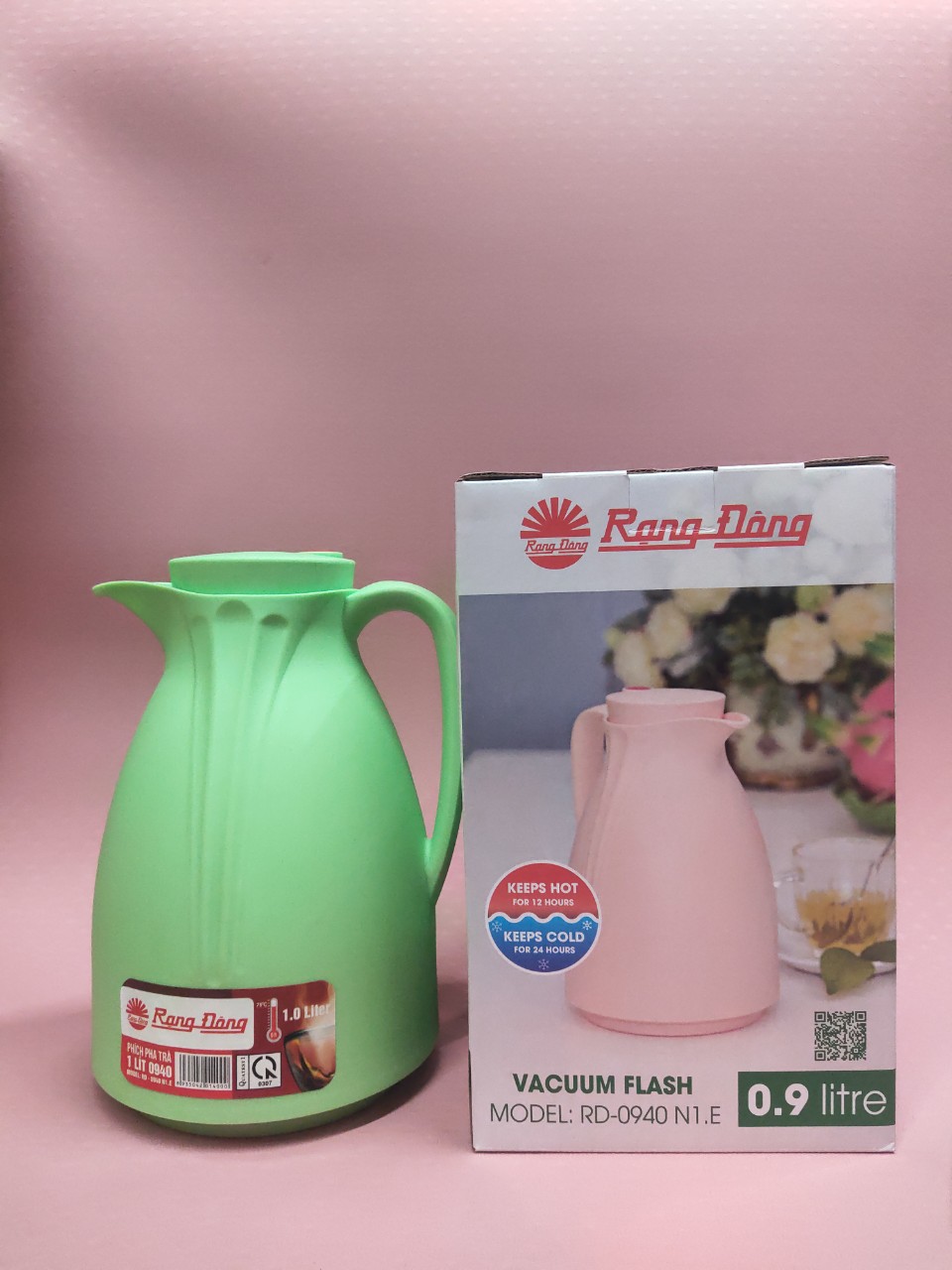 Phích Đựng Nước, Bình Trà Cao Cấp 900ml Rạng Đông RD 0940 N1.E