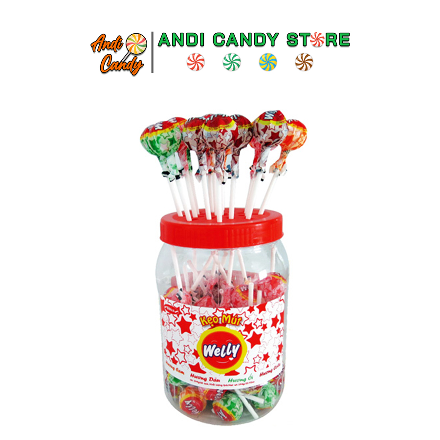 Fruit lollipops