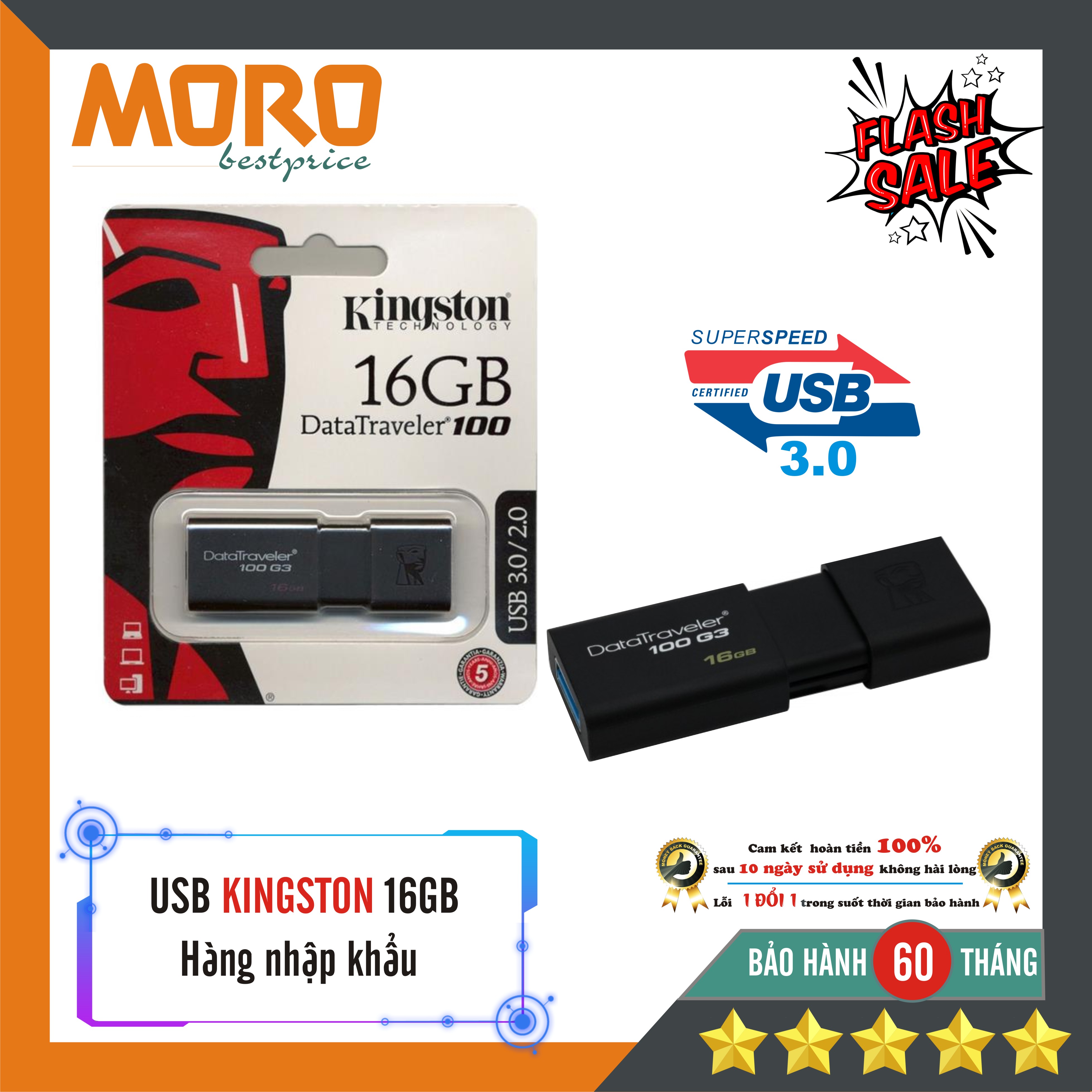 USB Kingston DT100G3