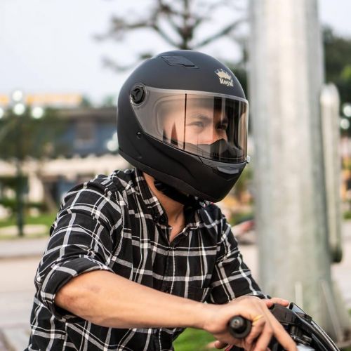 Mũ bảo hiểm fullface Asia M136 đen nhám