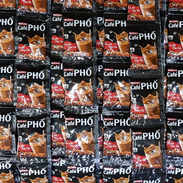 Dây cà phê Phố sữa đá MacCoffee 10 gói 24g