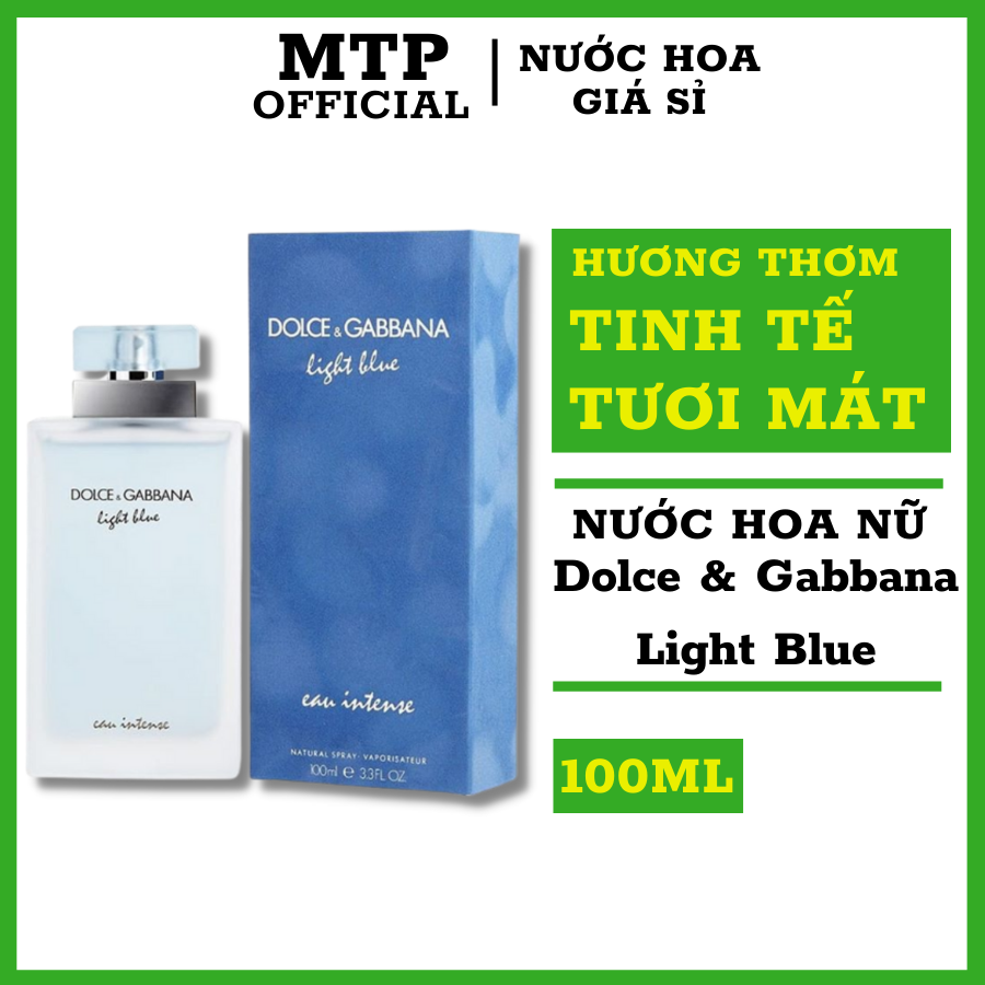 Nước hoa Nữ Dolce & Gabbana Light Blue Dung Tích 100ml