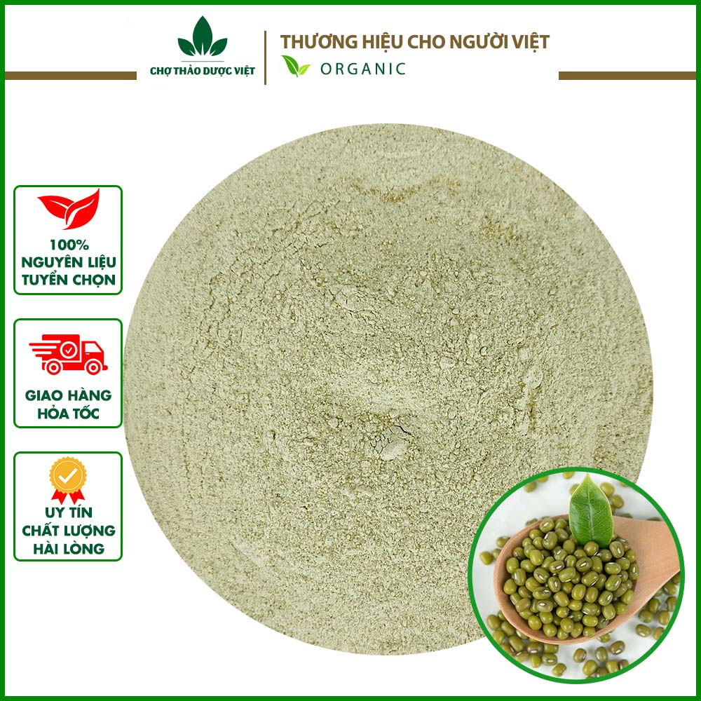 Bột đậu xanh đỗ xanh nguyên chất 1kg - Chợ Thảo Dược Việt