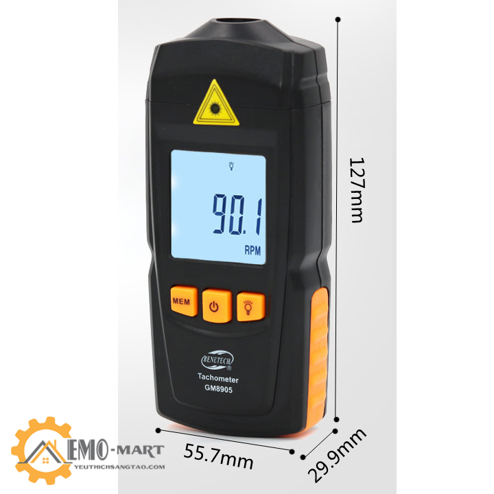 Máy đo tốc độ vòng quay Benetech GM-8905