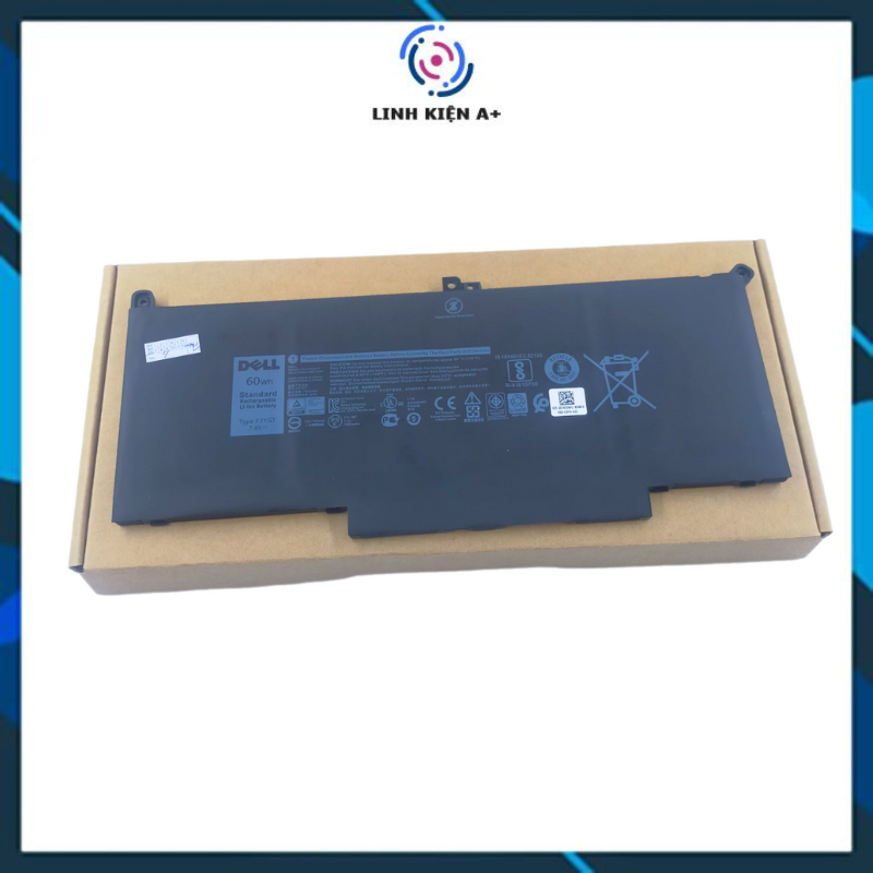 PIN DELL E7480 60WH ZIN - F3YGT / E7280 E7380 E7290 E7390 E7490