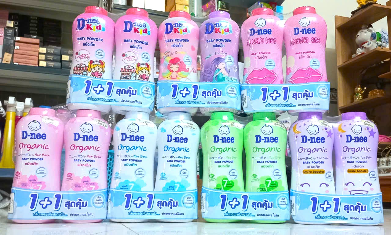 [CHÍNH HÃNG] Phấn Thơm D-nee 350g Thái (1 Chai)