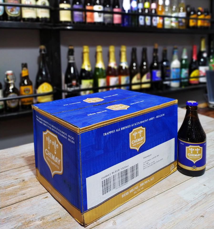 Bia Bỉ Chimay Xanh 9% 12 chai date 2025