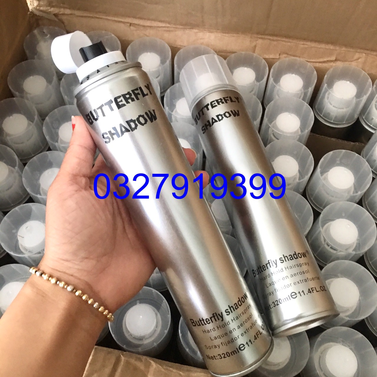 Gôm xịt tóc Butterfly Shadow 150-320-420ml chính hãng