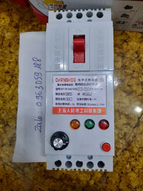 Aptomat Chống Mất Pha 3 Pha 40A -Giá 1 cái