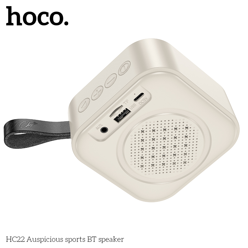 Loa Bluetooth đa năng Hoco HC22 Auspicious sports Wireless V5.2, pin 4H - Nhat Tin Authorised Store