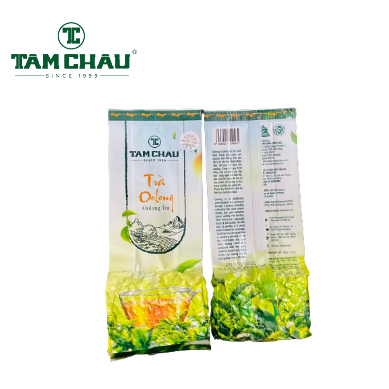 [HCM]TRÀ Ô LONG (OOLONG) BAO NHÔM TÂM CHÂU 100G