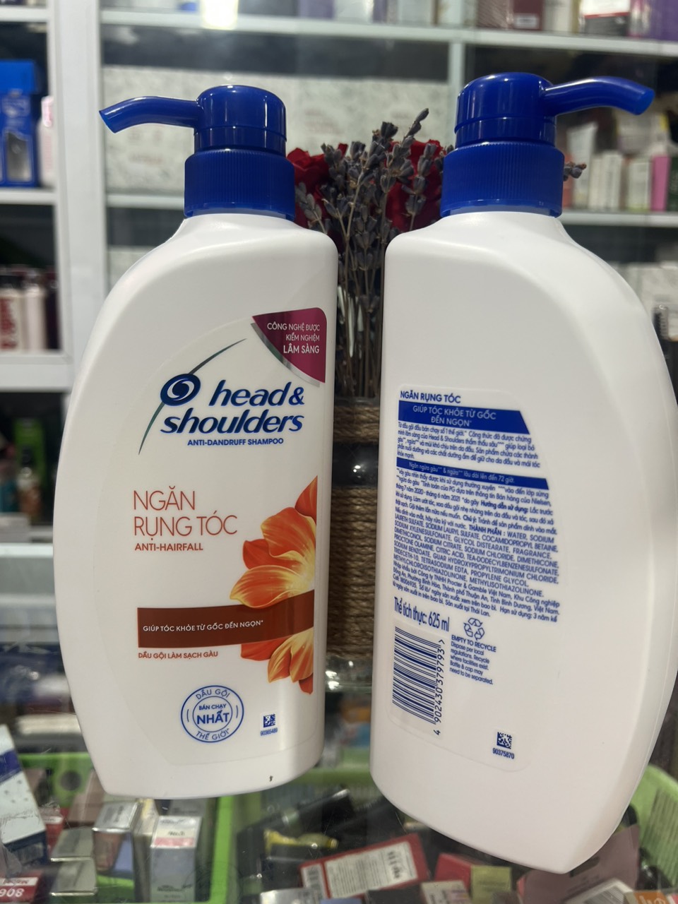 Dầu gội Head & Shoulders dưỡng chất ngăn rụng tóc 650g