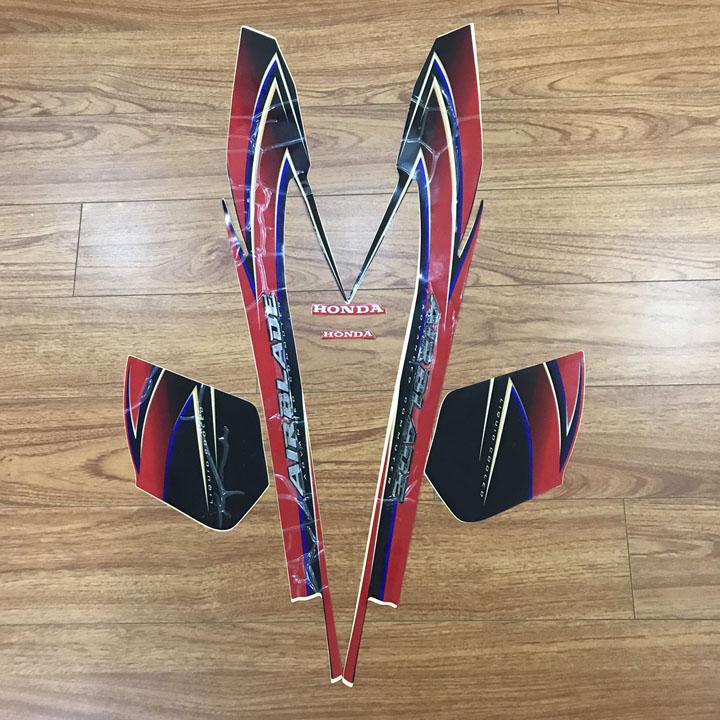 Tem 3 lớp Airblade đời 2008 - 2009 Việt Nam - màu Đỏ
