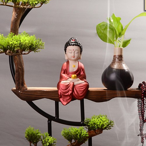 [HCM]Tượng phật thích ca gốm sứ Decor