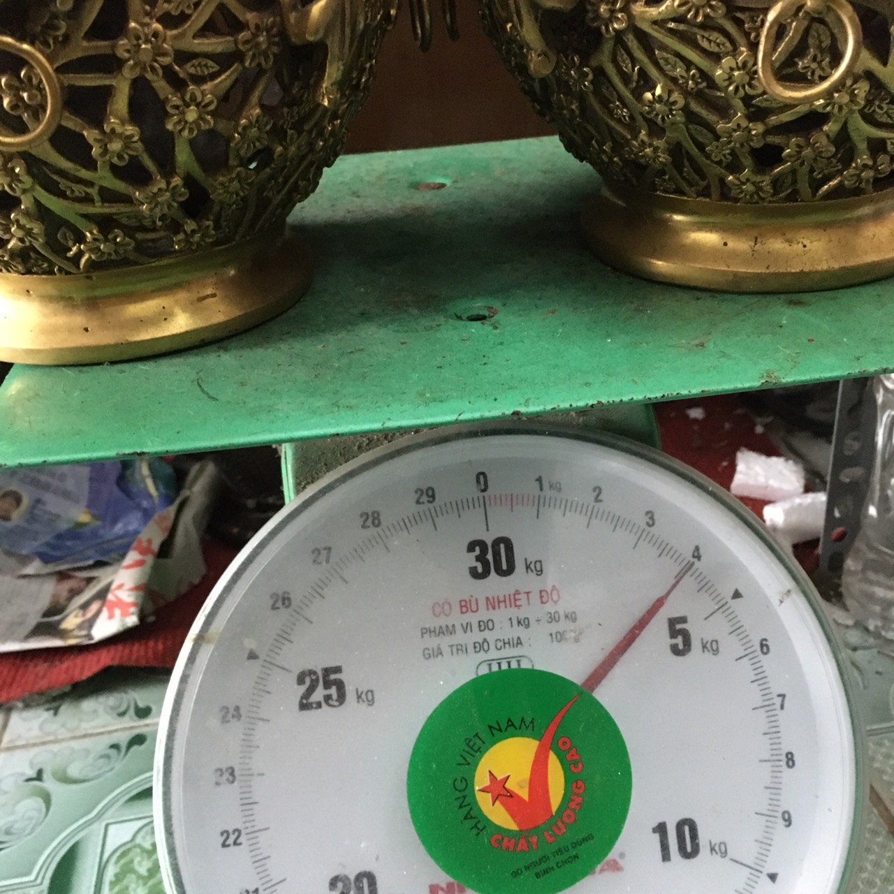 Cặp bình đồng (N2.LA)