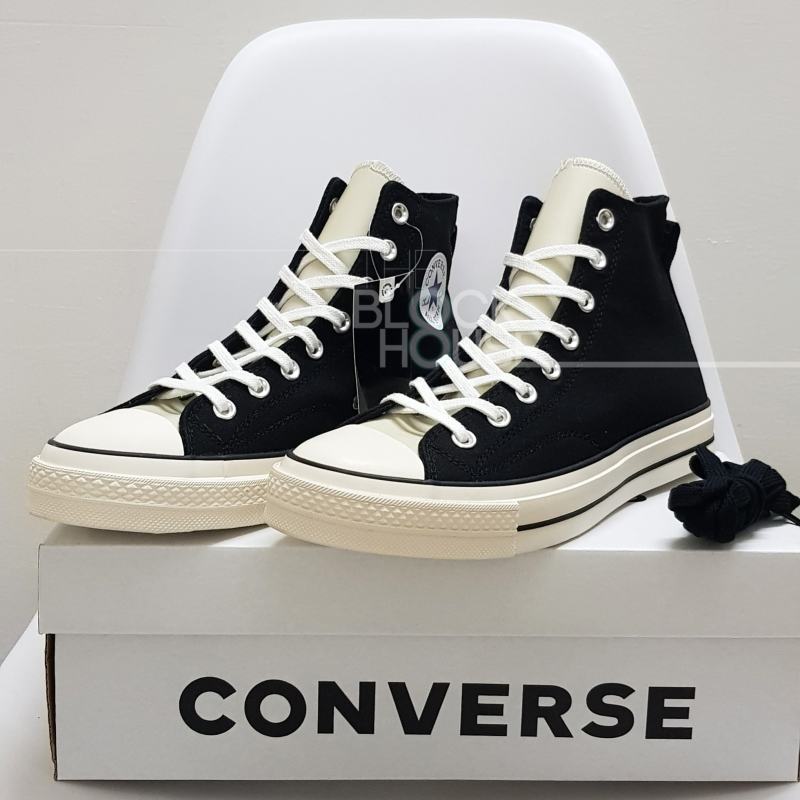 Giày Sneaker Converse 1970s Fear of God ESSENTIALS HIGH BLACK(Giày thể thao CV 1970s cao cổ màu đen+ Tùi converse+bill+tất))