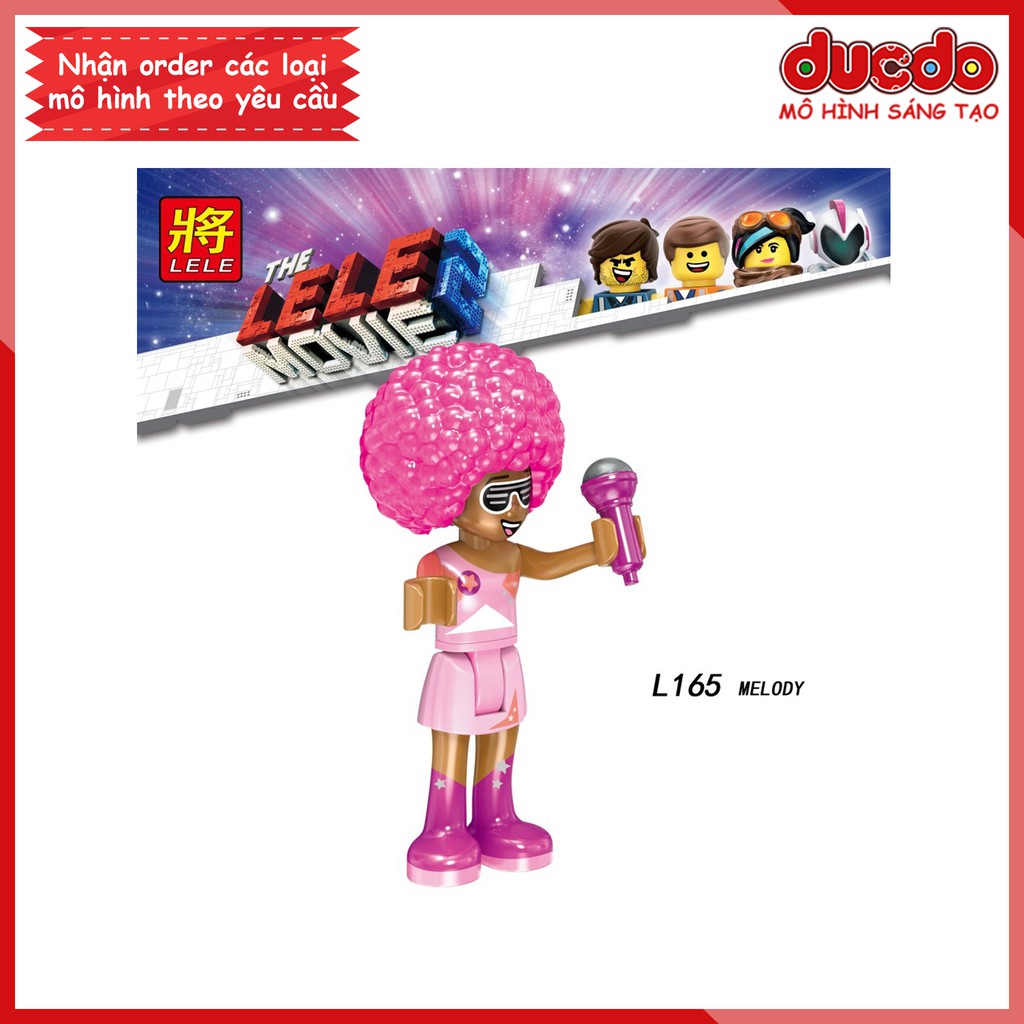 Minifigures các nhân vật trong Le.go Movie - Đồ chơi Lắp ghép Xếp hình Mini Mô hình LeLe L163-174