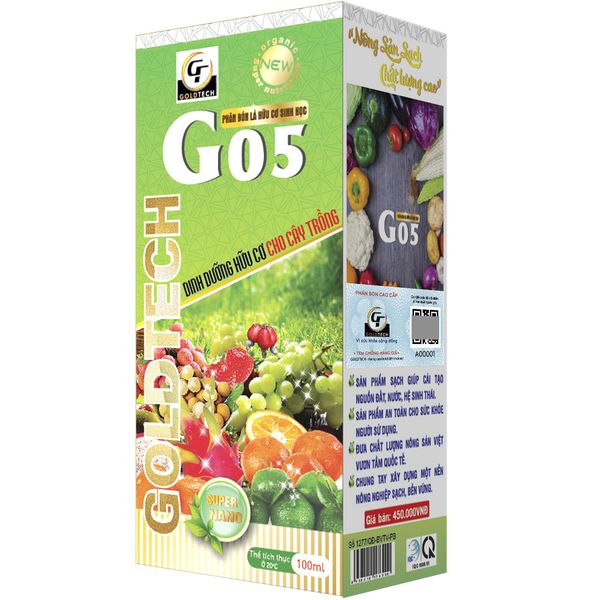 Phân bón hữu cơ sinh học Goldtech Go5 Sử dụng cho cây lúa