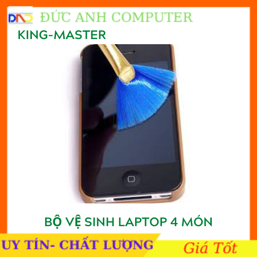 Bộ vệ sinh laptop Kingmaster 4 món - giúp laptop của bạn luôn sạch sẽ cam kết sản phẩm đúng mô tả chất lượng đảm bảo