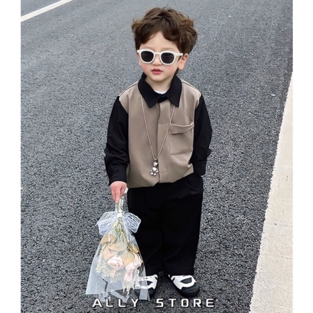 [FREESHIP] Bộ sơmi lụa ALLY K370 - ALLY STOREE
