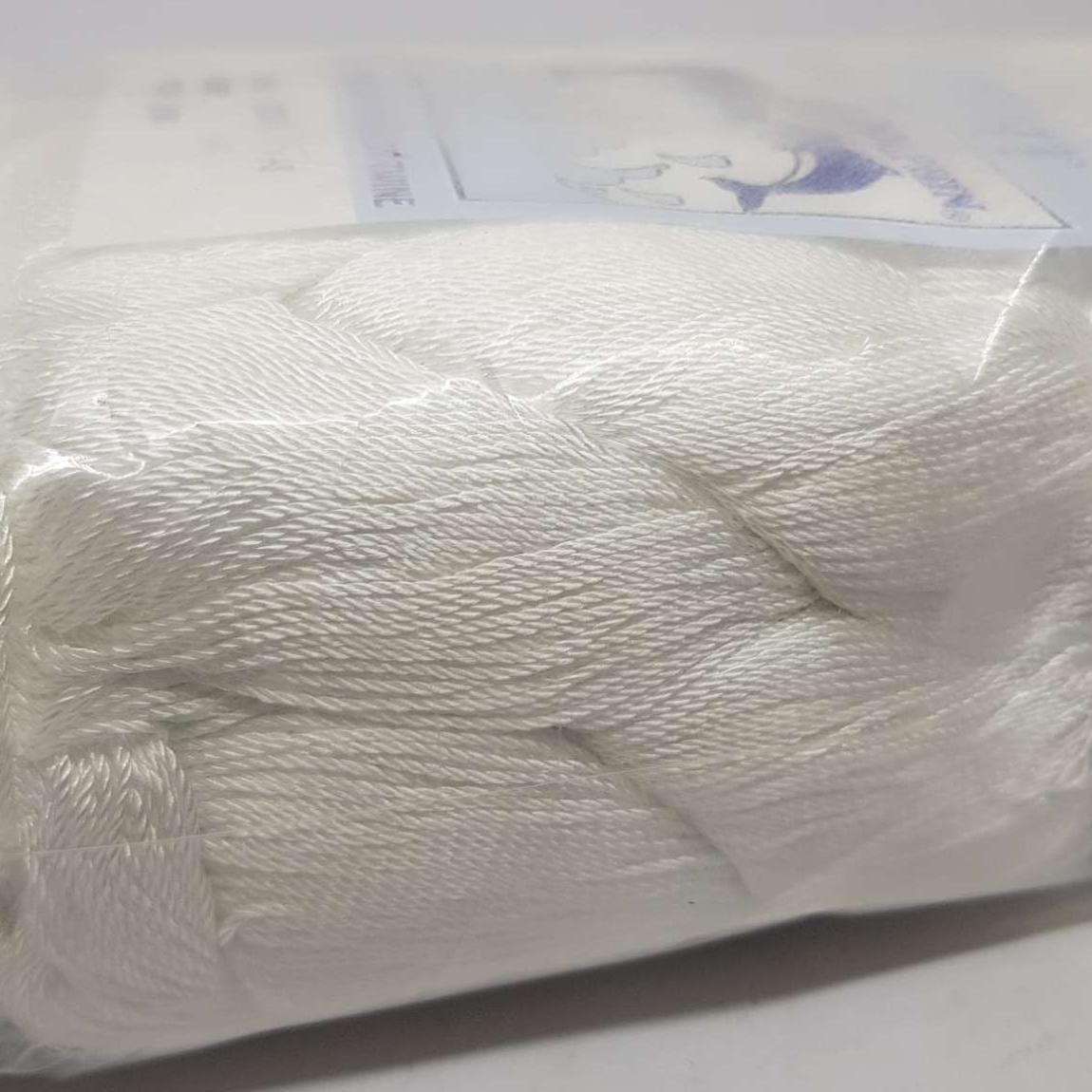 1kg chỉ dù 1mm màu trắng
