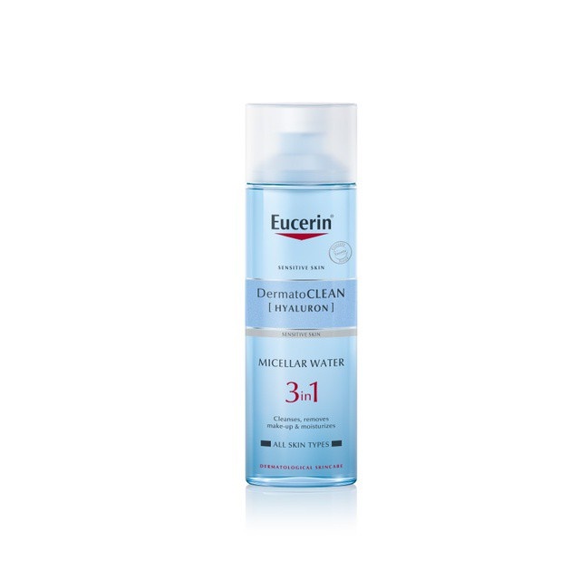 Nước tẩy trang 3 trong 1 Eucerin Dermato Clean Micellar Cleansing Fluid 125ml/200ml (69714/63997)